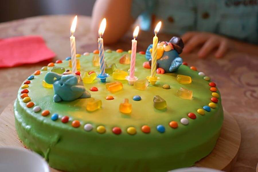 День рождения 4 года