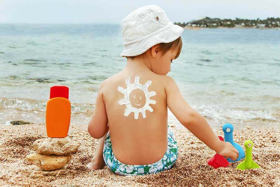 Ребенок на солнце