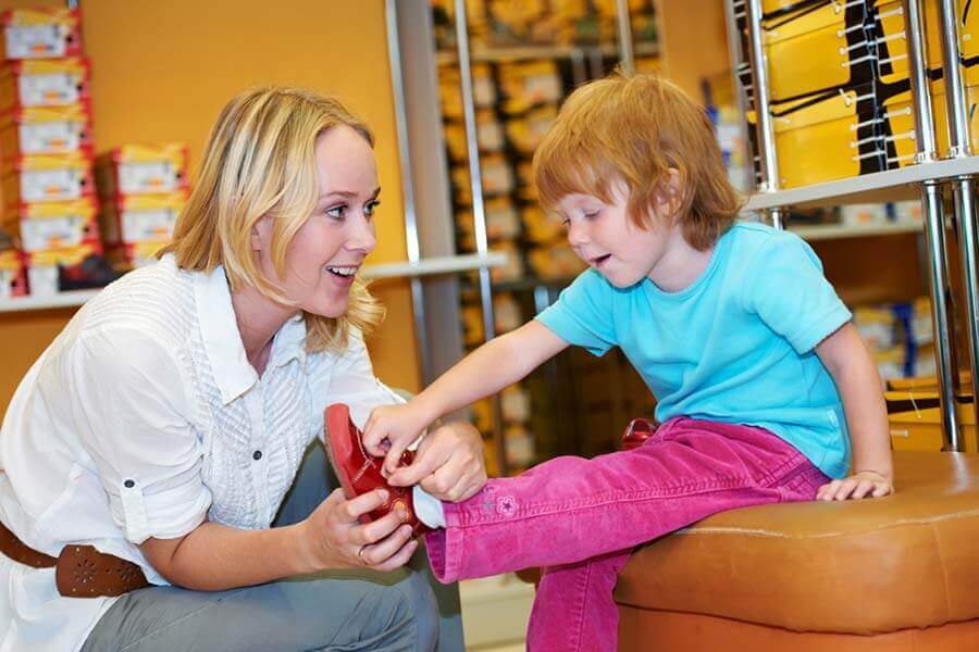 Выбор обуви ребенку